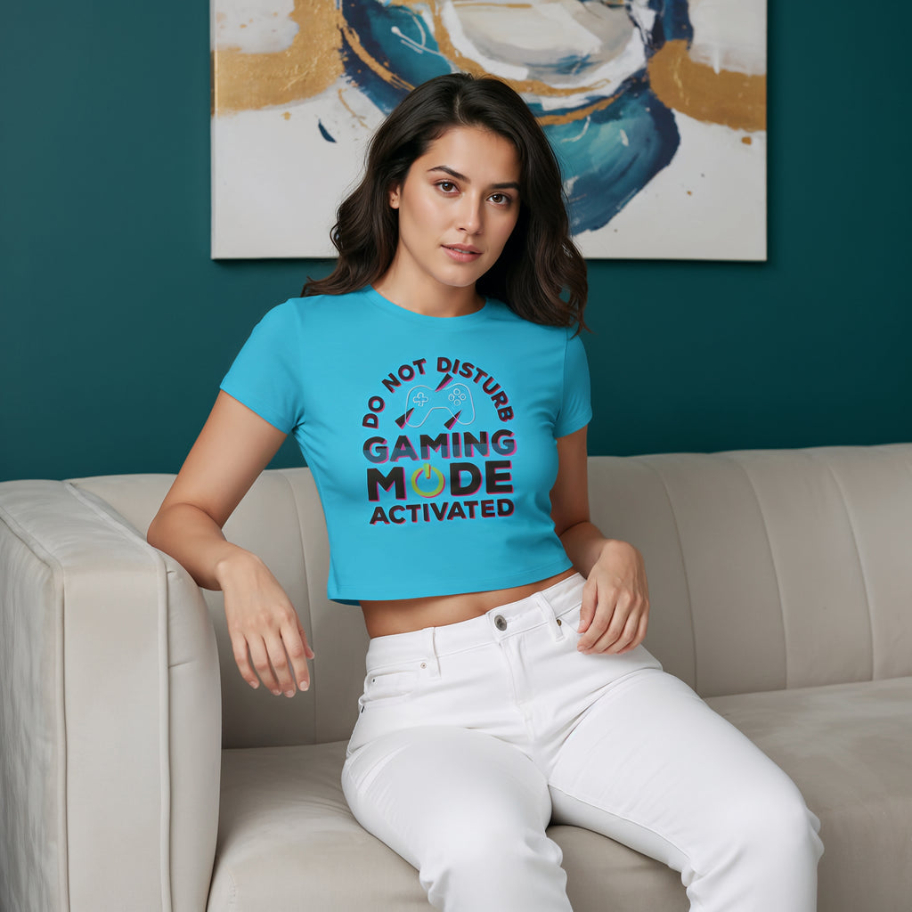 Women's Crop Top – Game Signal