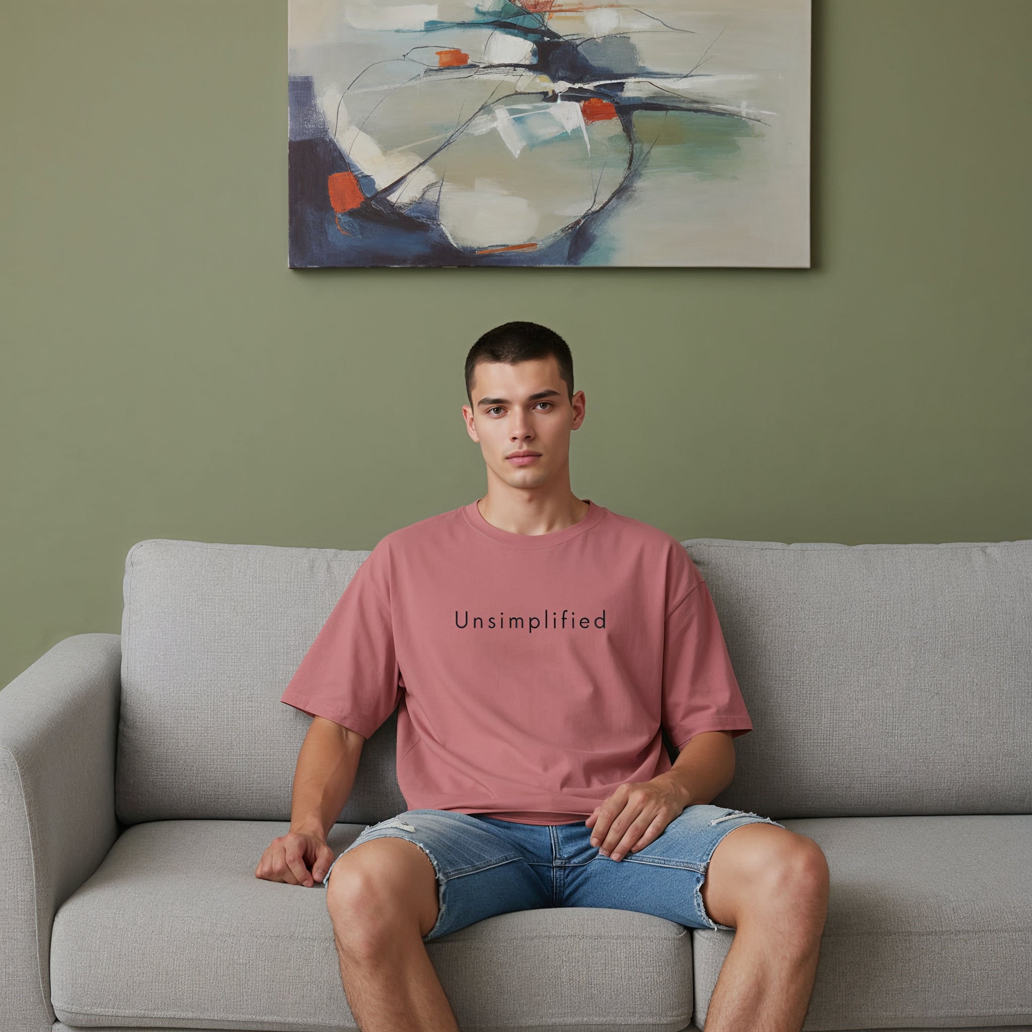 Men’s Oversized T-Shirt – Mindform