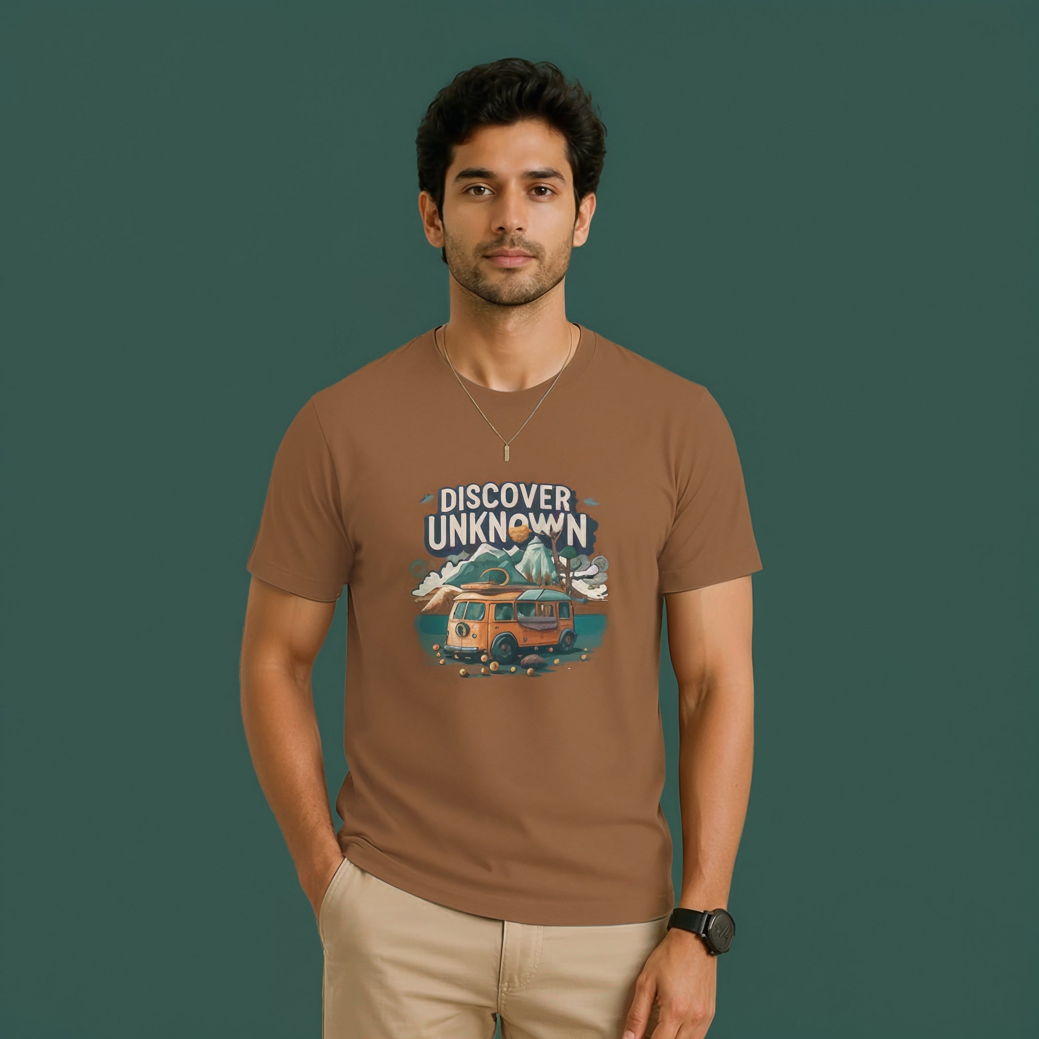 Men’s Regular T-Shirt – Unknown Trails