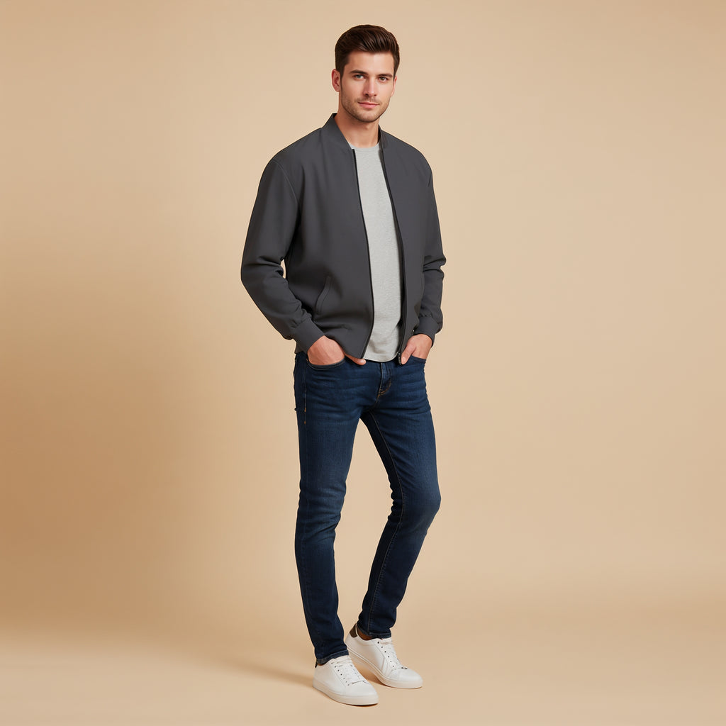 Men's Bumper Jacket  Plain