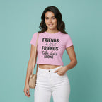 Women's Crop Top – Shot O’Clock