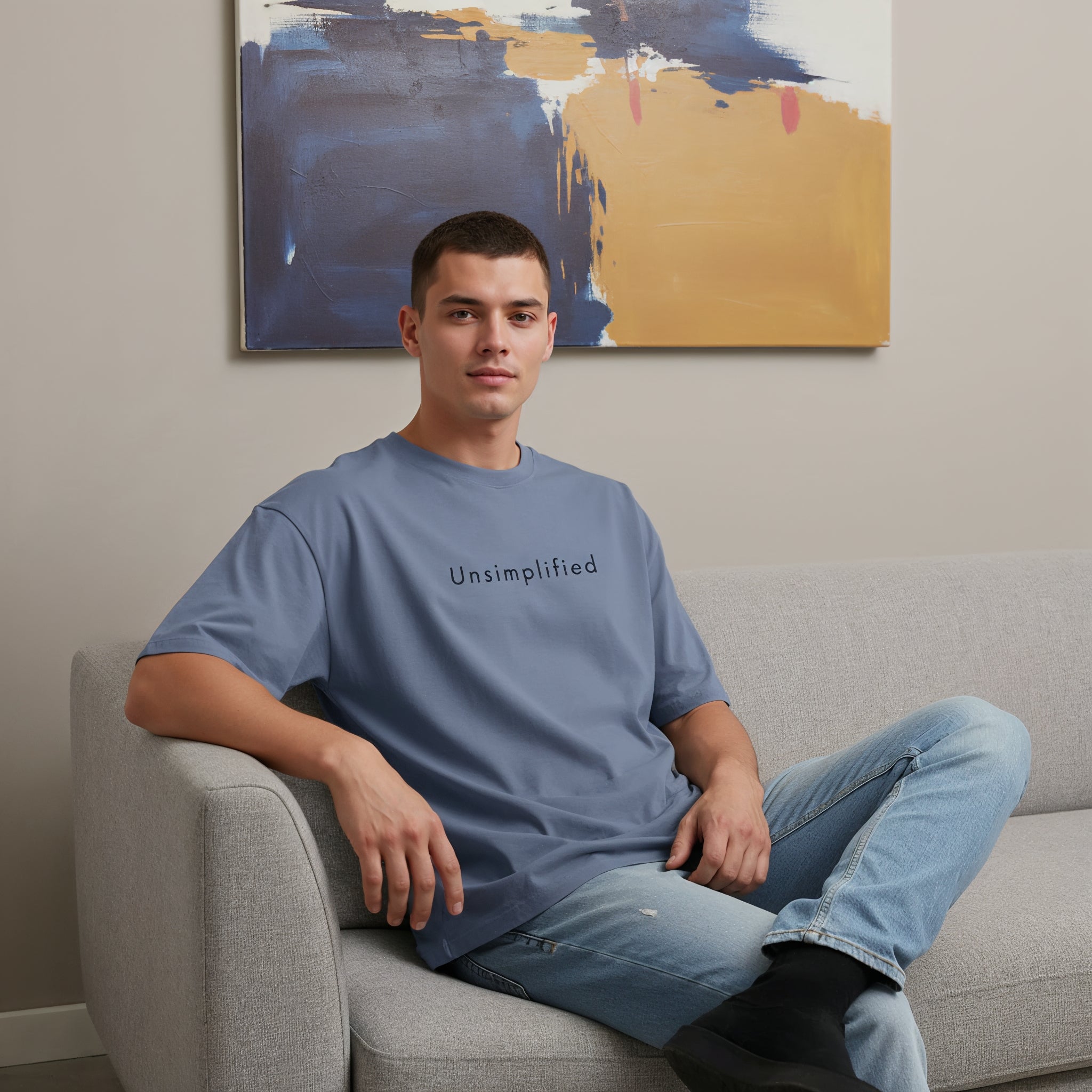 Men’s Oversized T-Shirt – Mindform