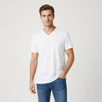 Men's V Neck T-Shirt Plain