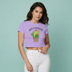 Women's Crop Top – Prickly Mood