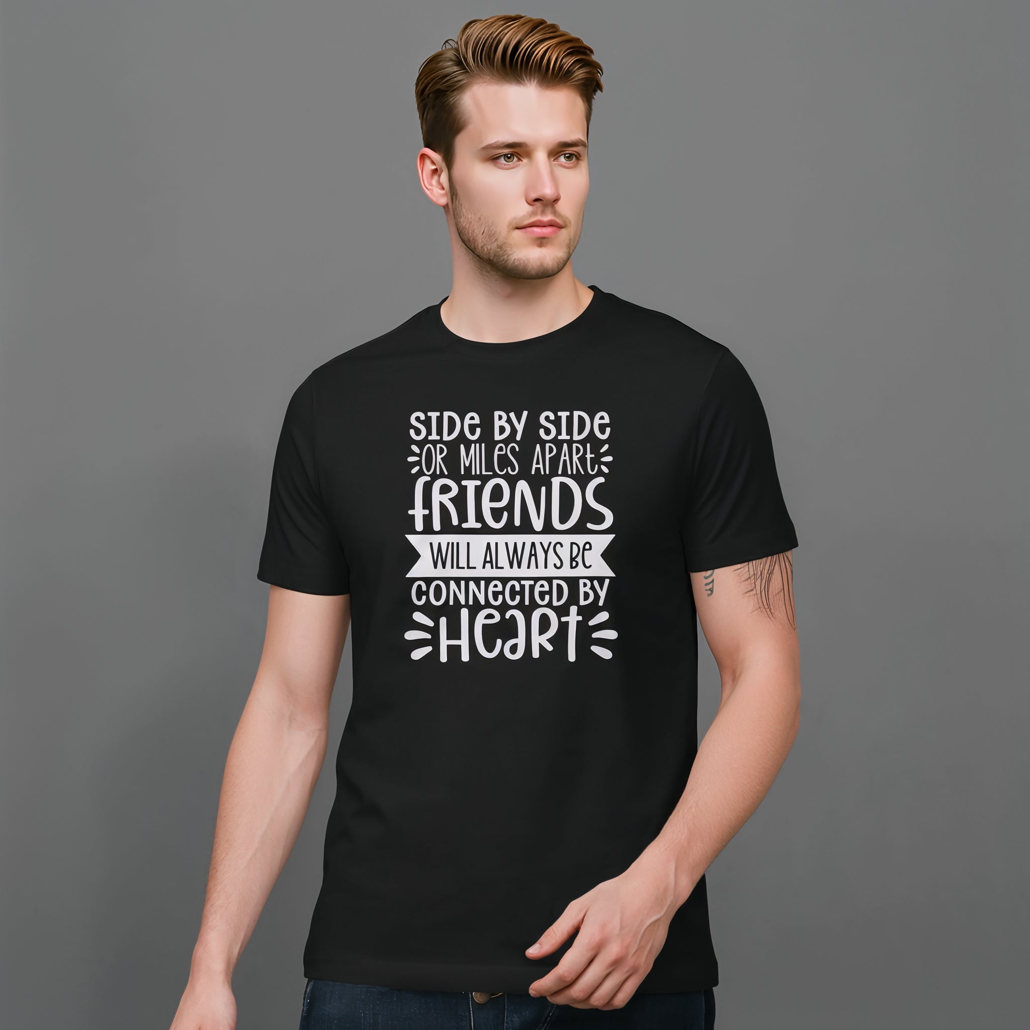 Men’s Regular T-Shirt – Heartline Bond