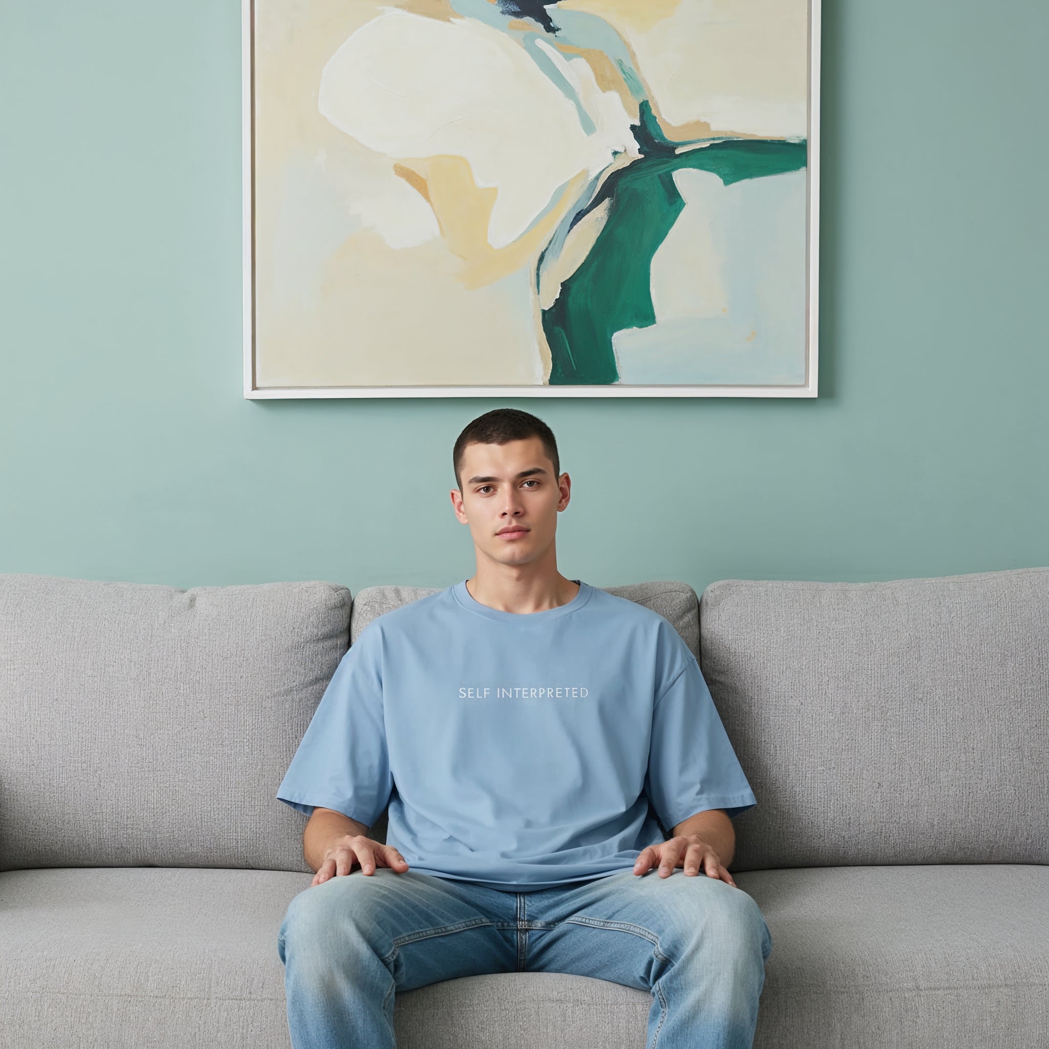Men’s Oversized T-Shirt – Inner Meaning