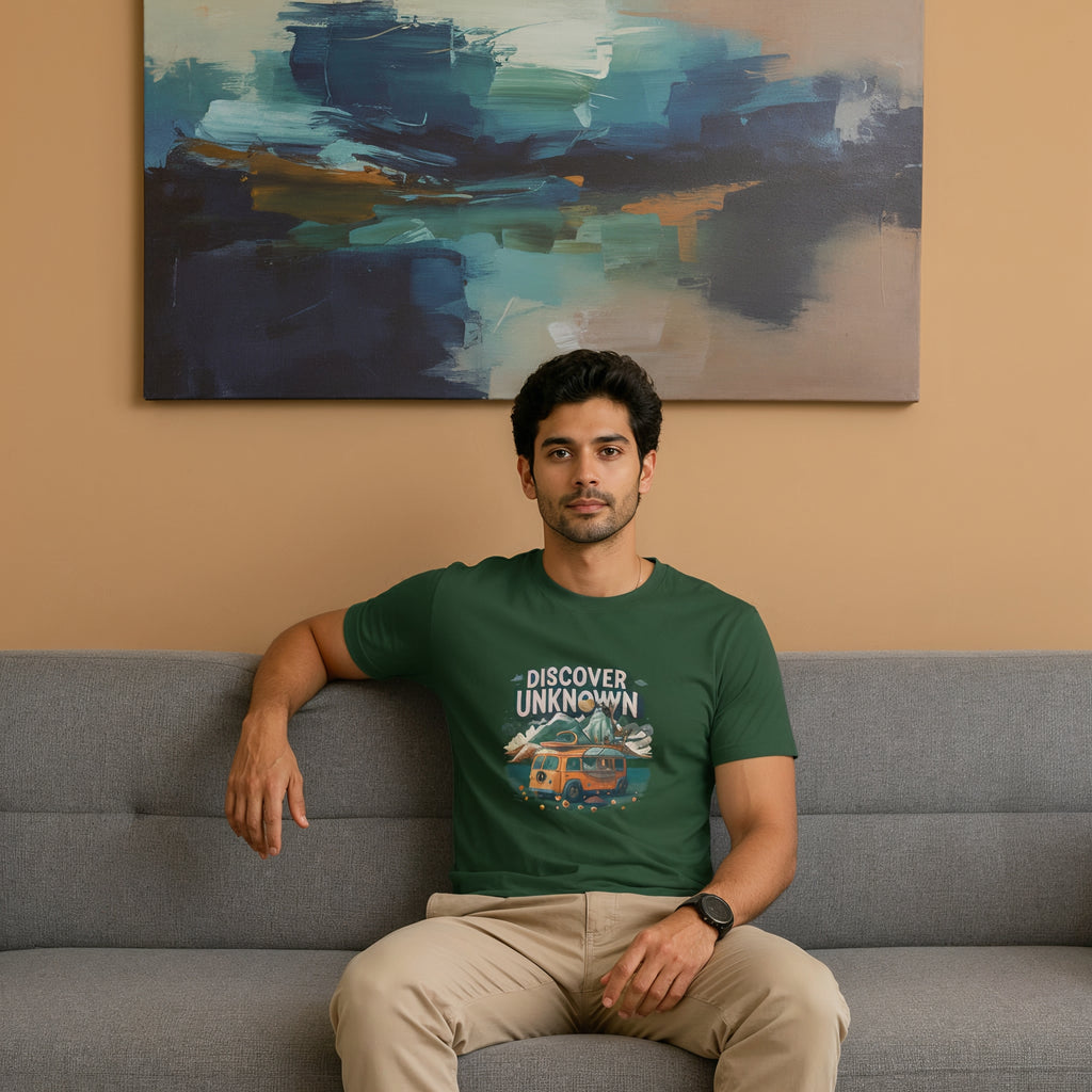 Men’s Regular T-Shirt – Unknown Trails
