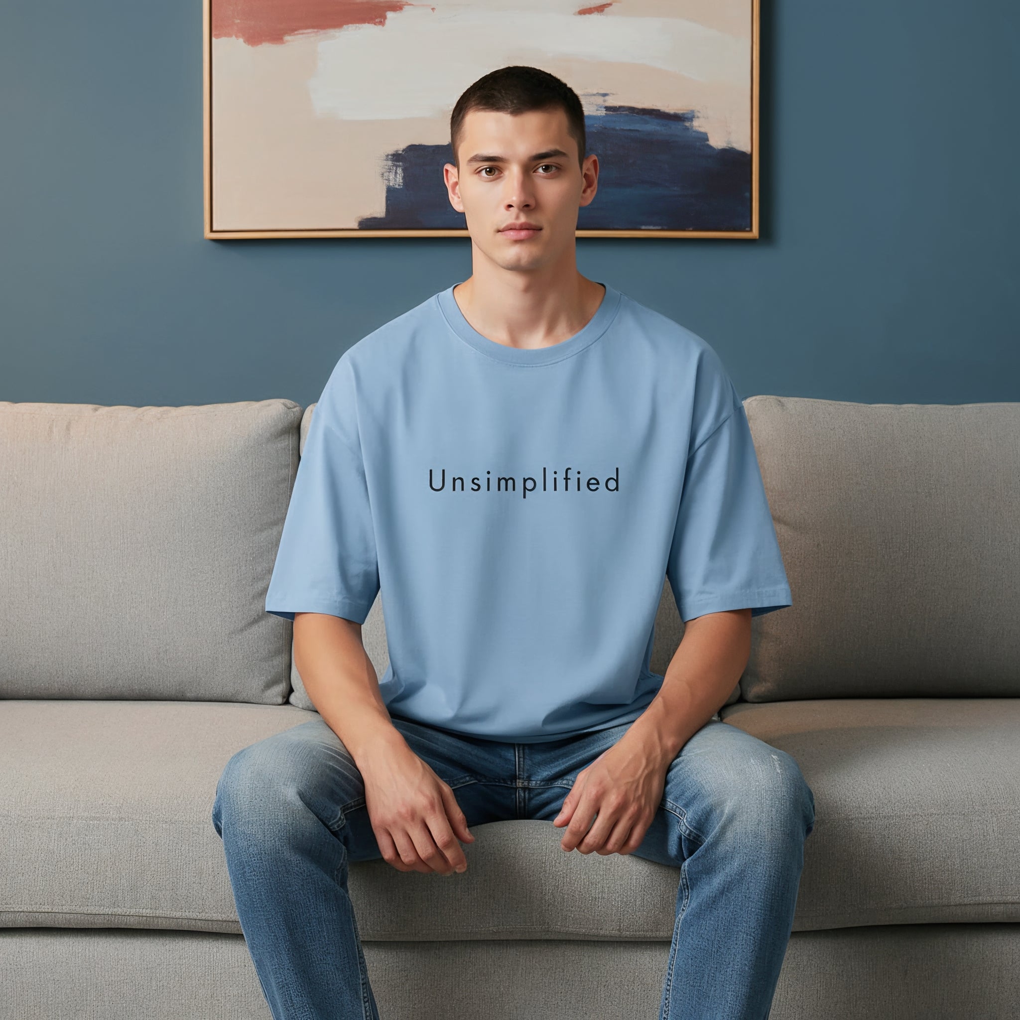 Men’s Oversized T-Shirt – Mindform