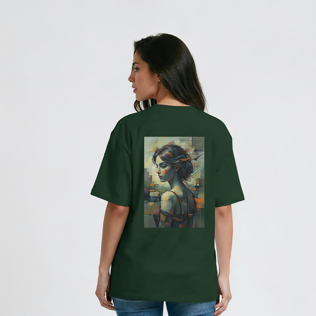 Women’s Oversized T-Shirt – Mosaic Muse