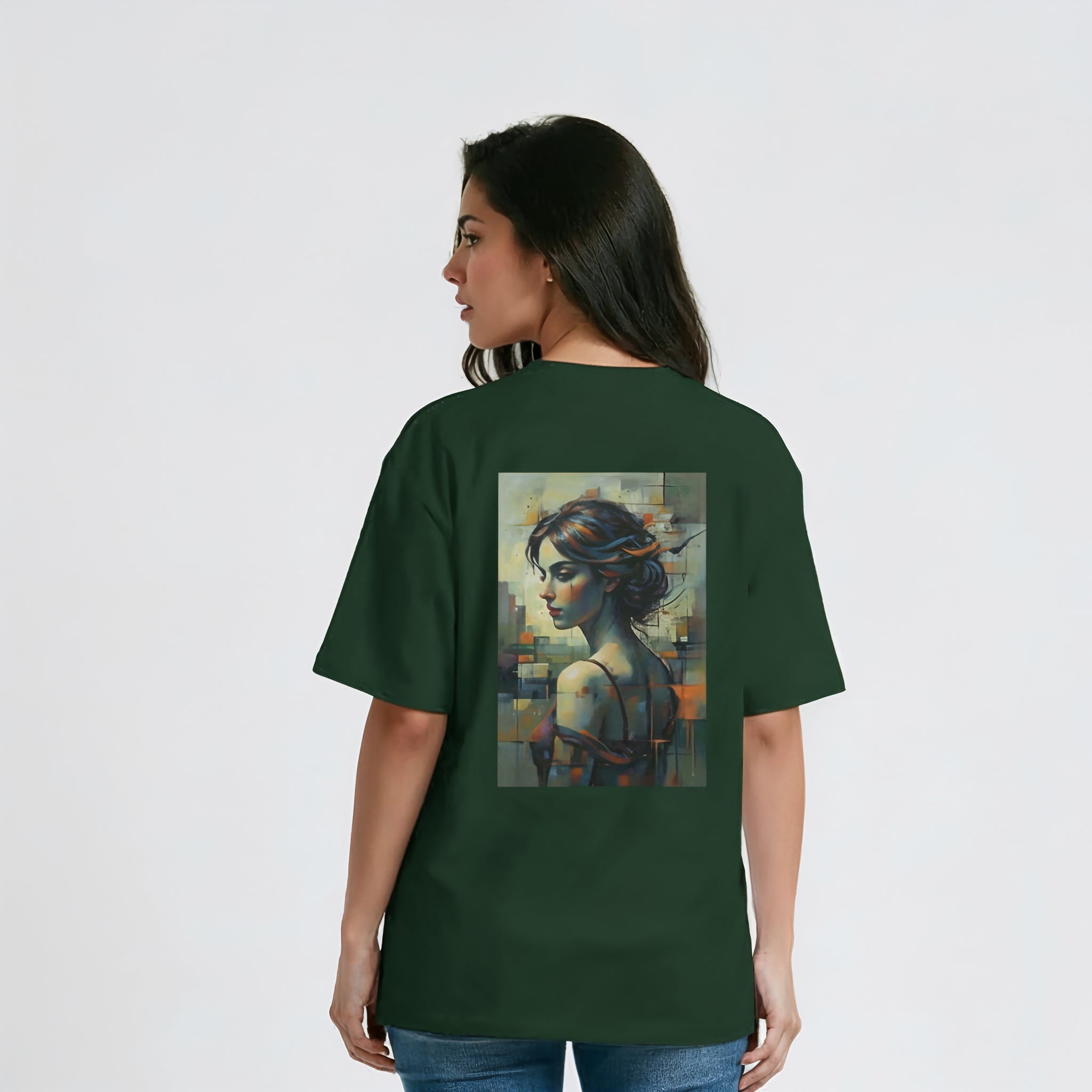 Women’s Oversized T-Shirt – Mosaic Muse