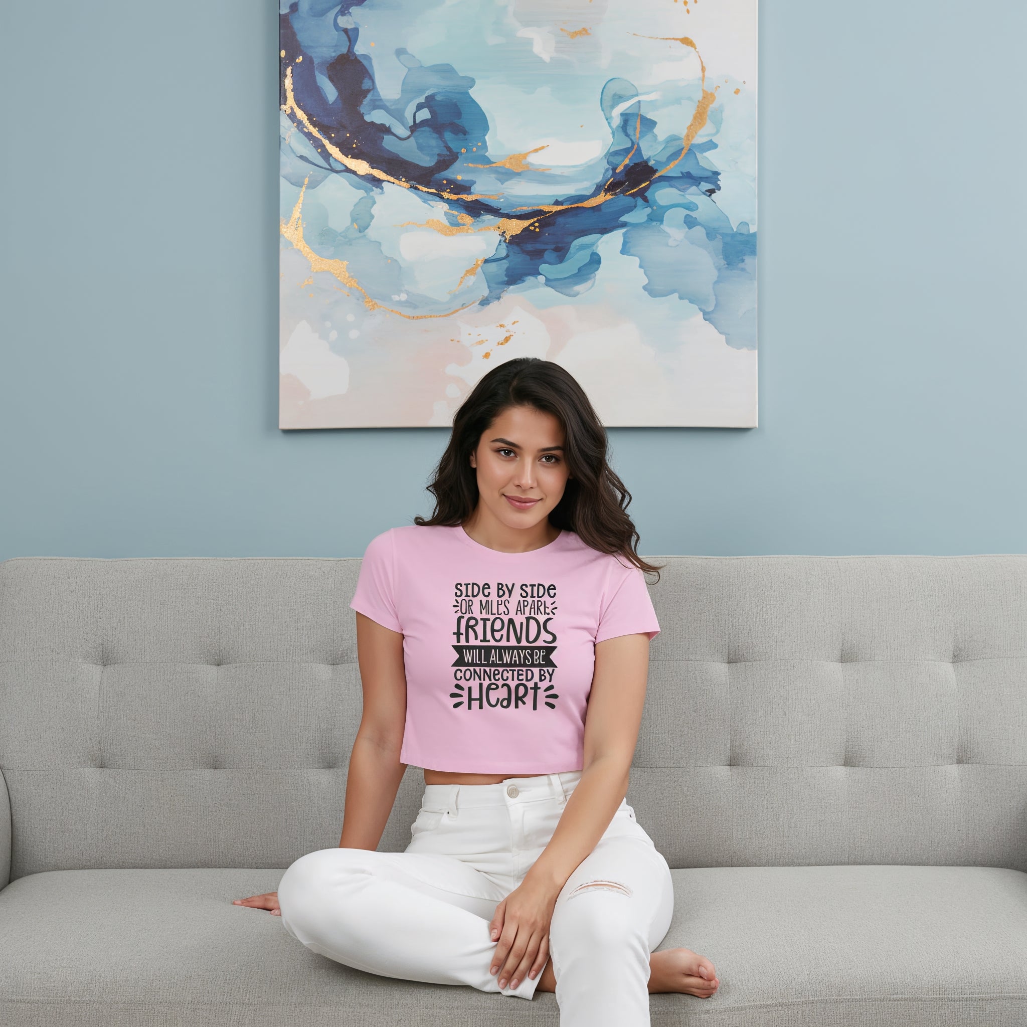 Women's Crop Top –  Heartline Bond