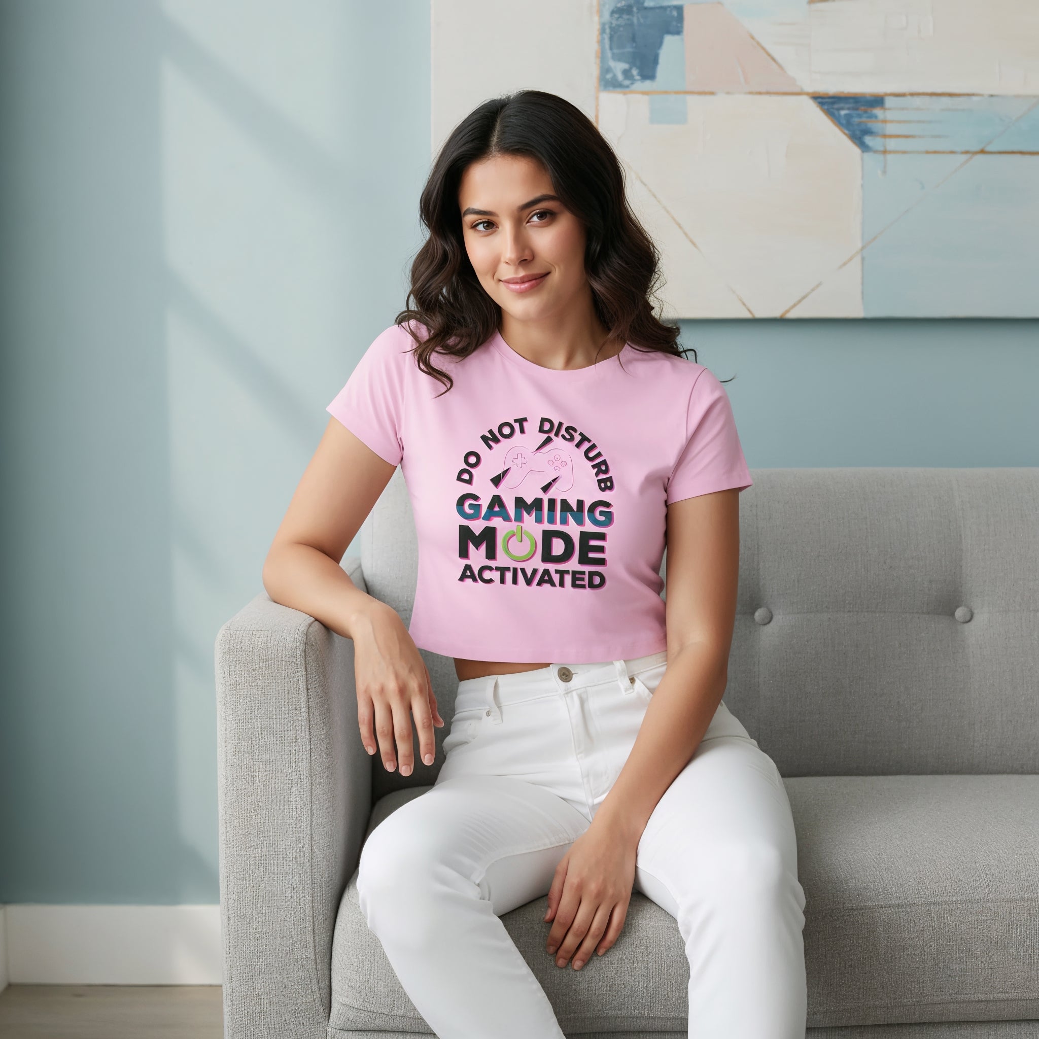 Women's Crop Top – Game Signal