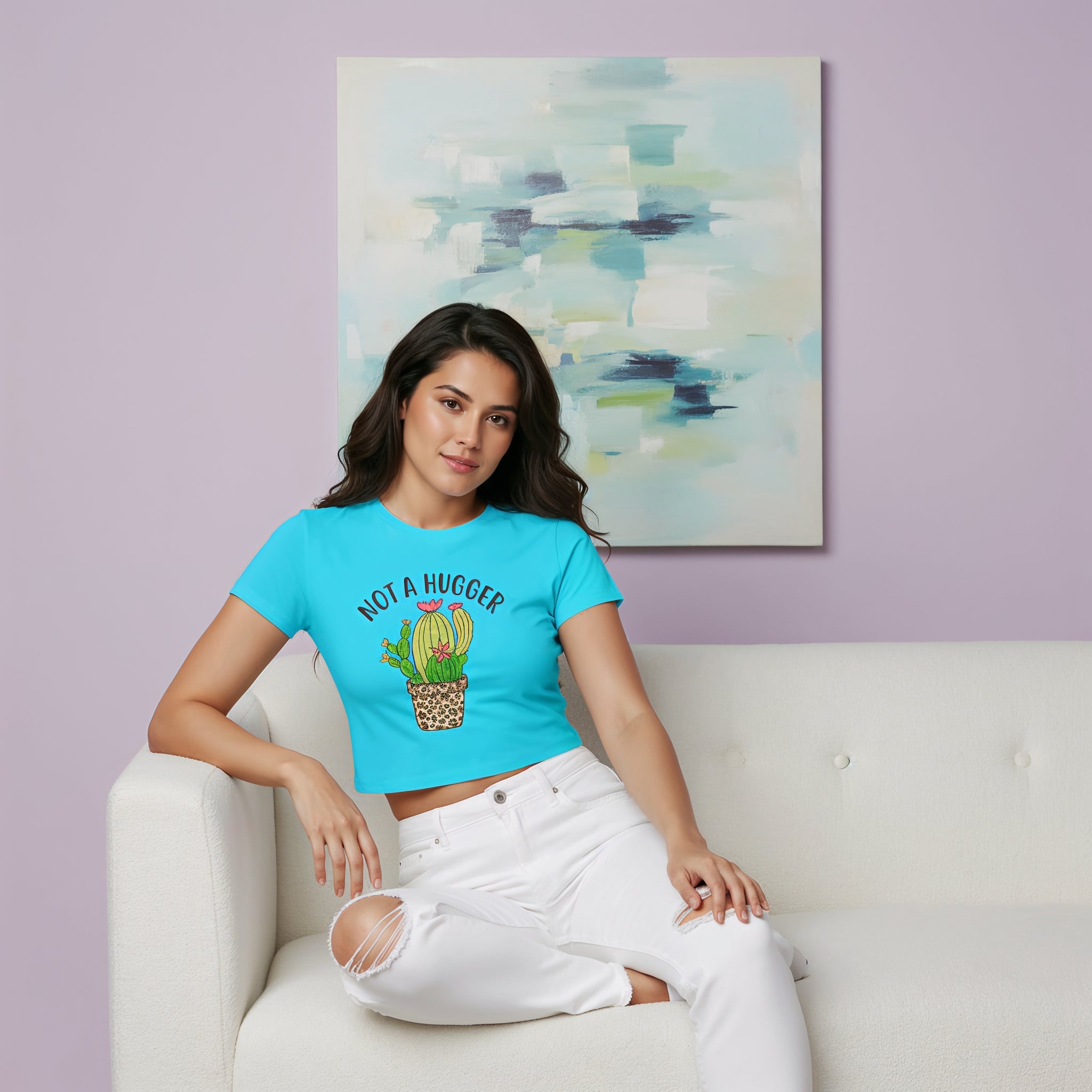 Women's Crop Top – Prickly Mood