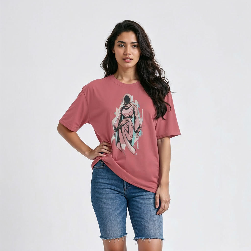 Women’s Oversized T-Shirt – Silent Drift