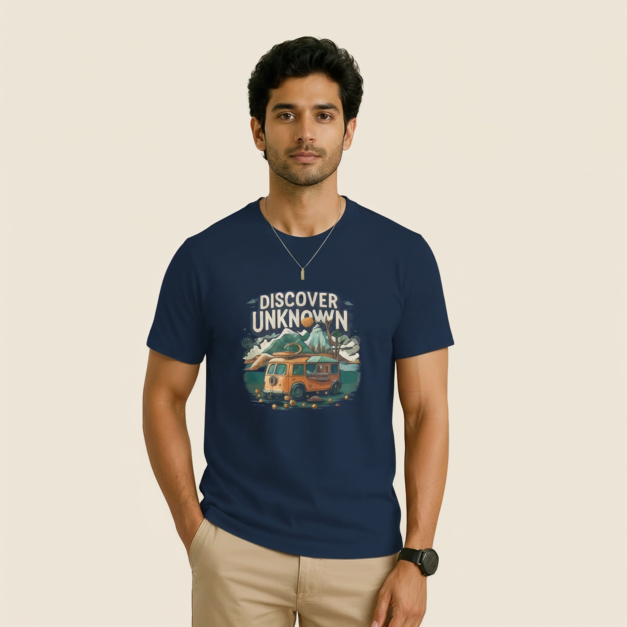 Men’s Regular T-Shirt – Unknown Trails