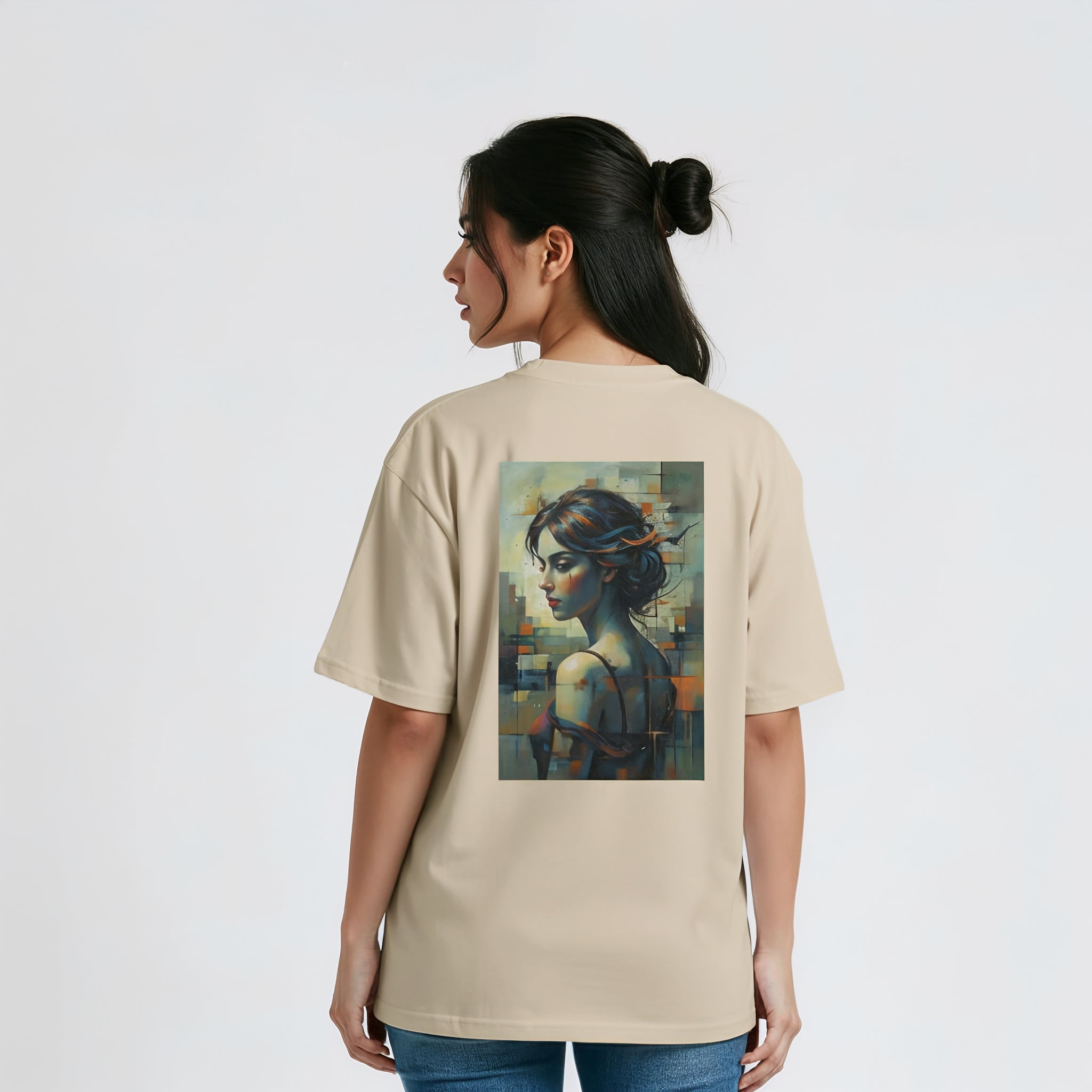 Women’s Oversized T-Shirt – Mosaic Muse