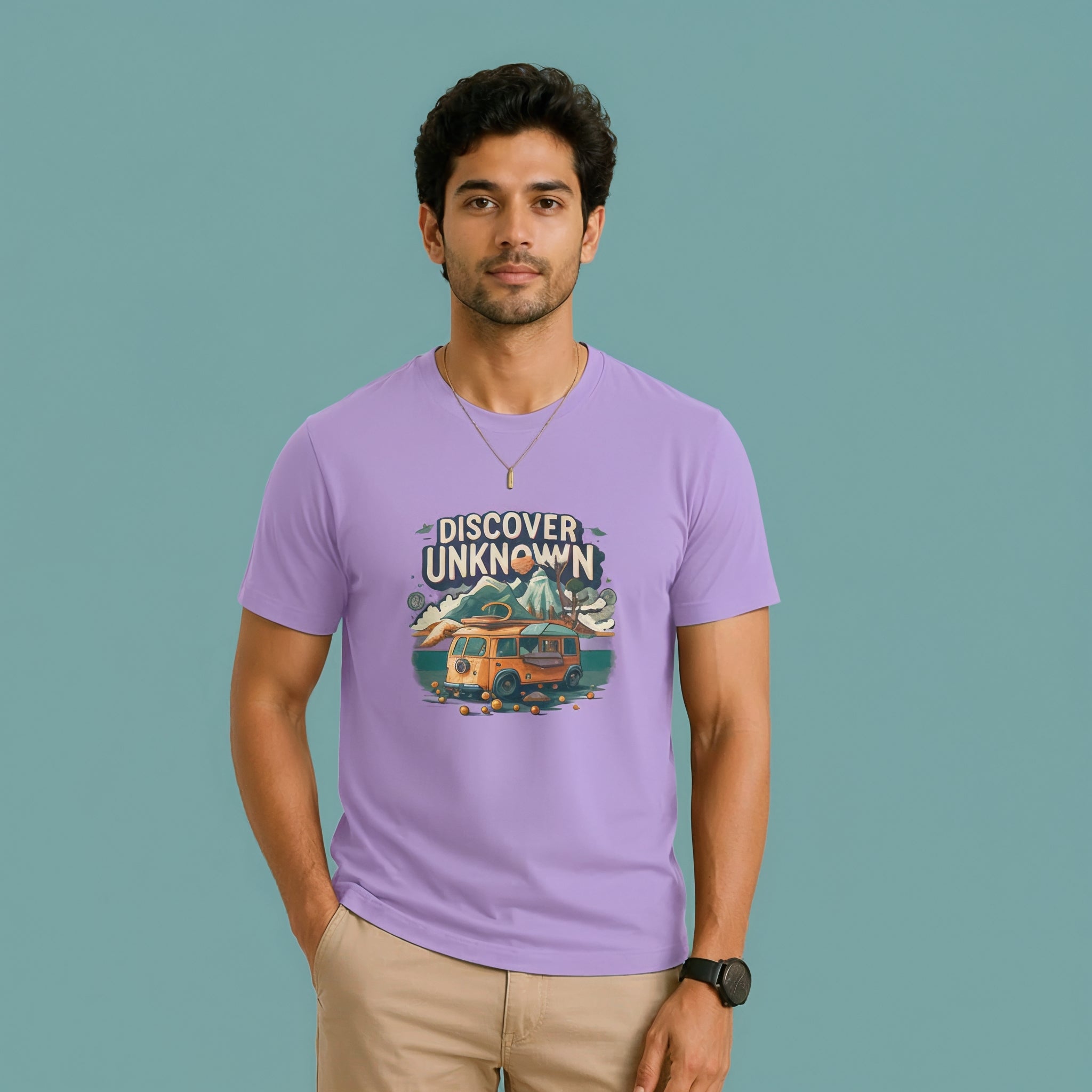Men’s Regular T-Shirt – Unknown Trails