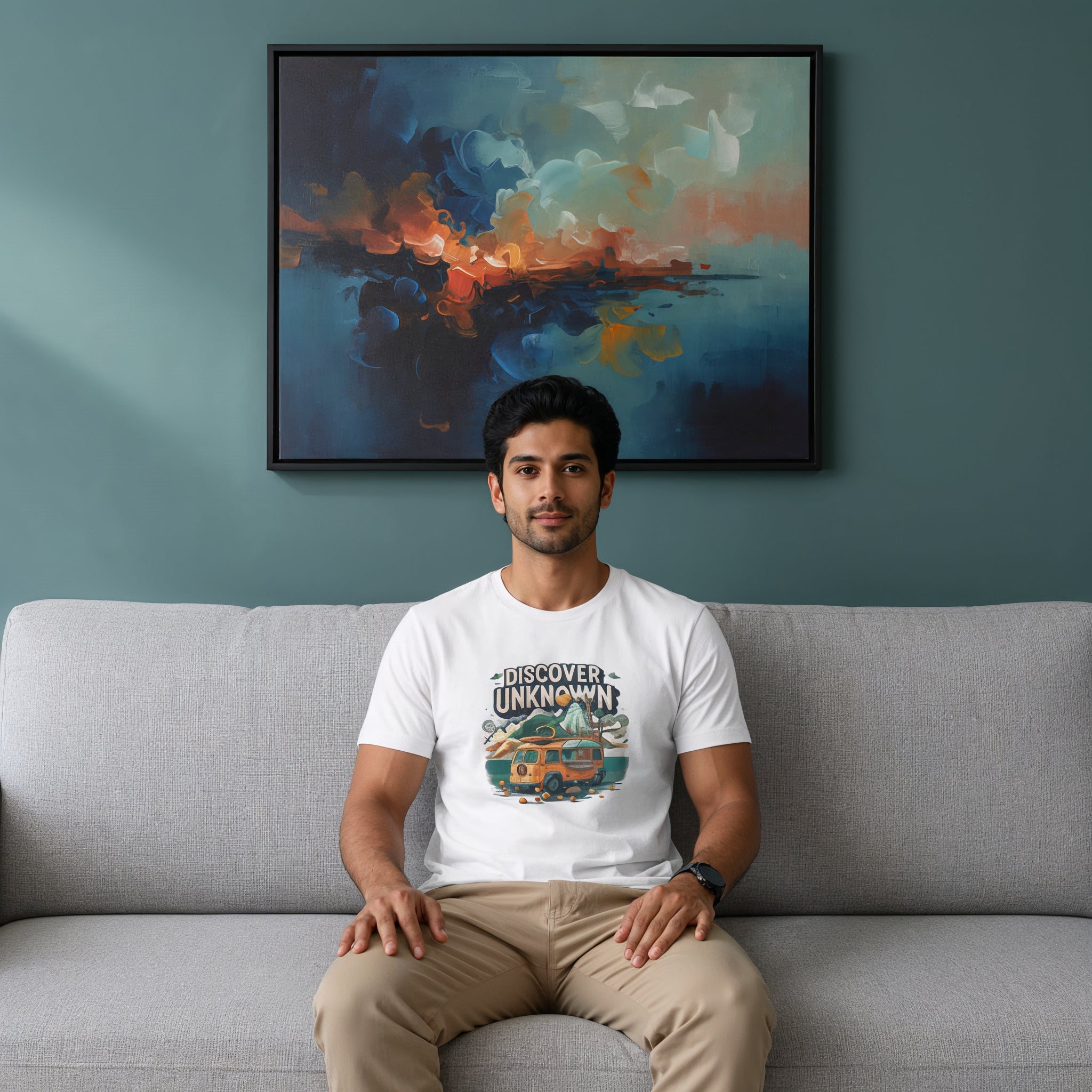 Men’s Regular T-Shirt – Unknown Trails