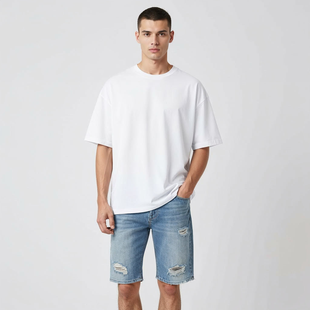 Men's Oversize Premium Plain T-Shirt
