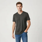 Men's V Neck T-Shirt Plain