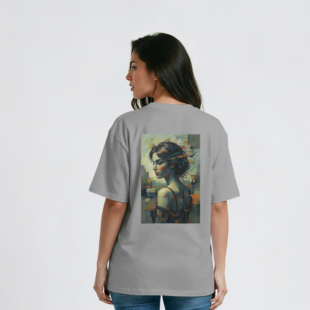 Women’s Oversized T-Shirt – Mosaic Muse