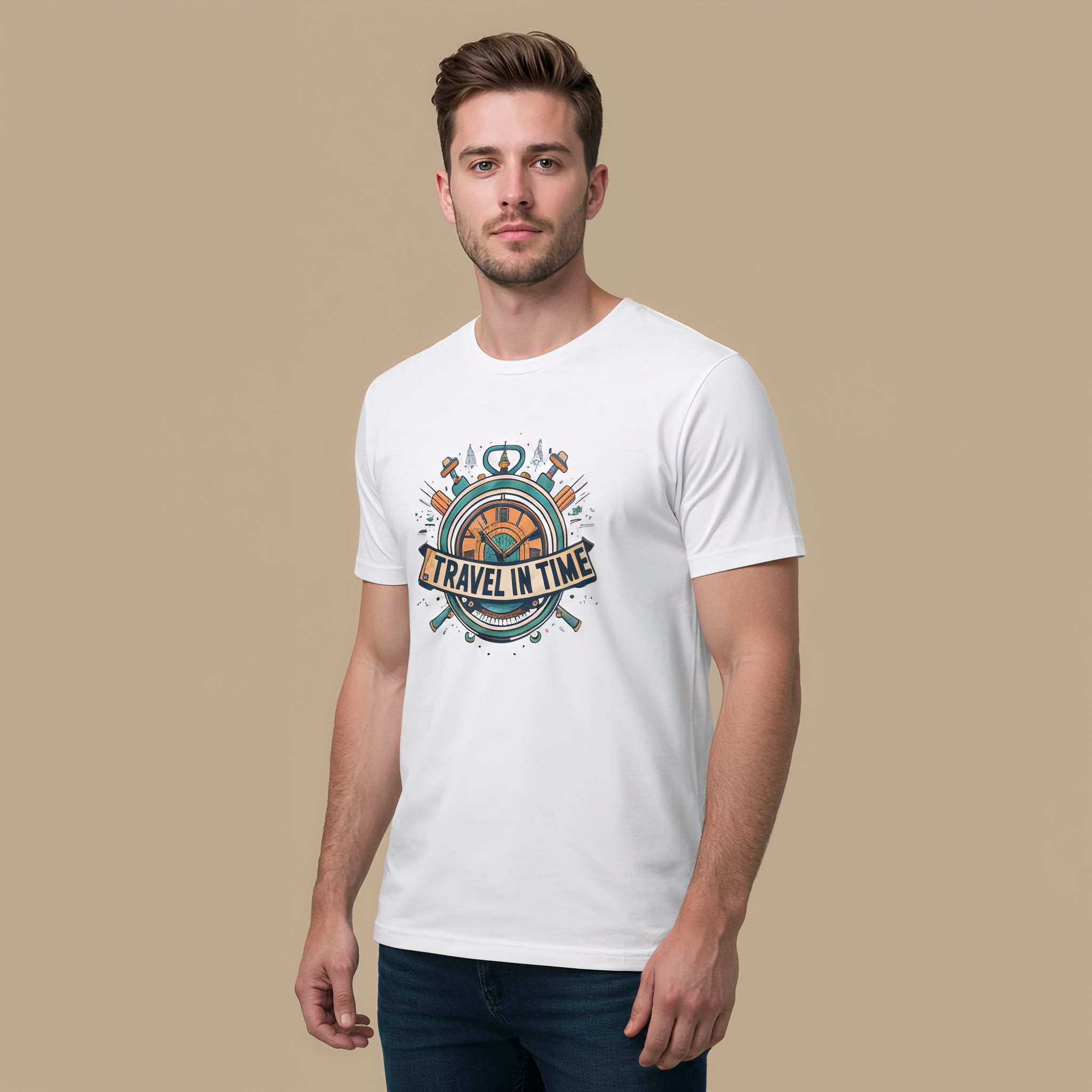 Men’s Regular T-Shirt – Time Drifter