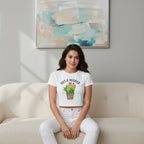 Women's Crop Top – Prickly Mood
