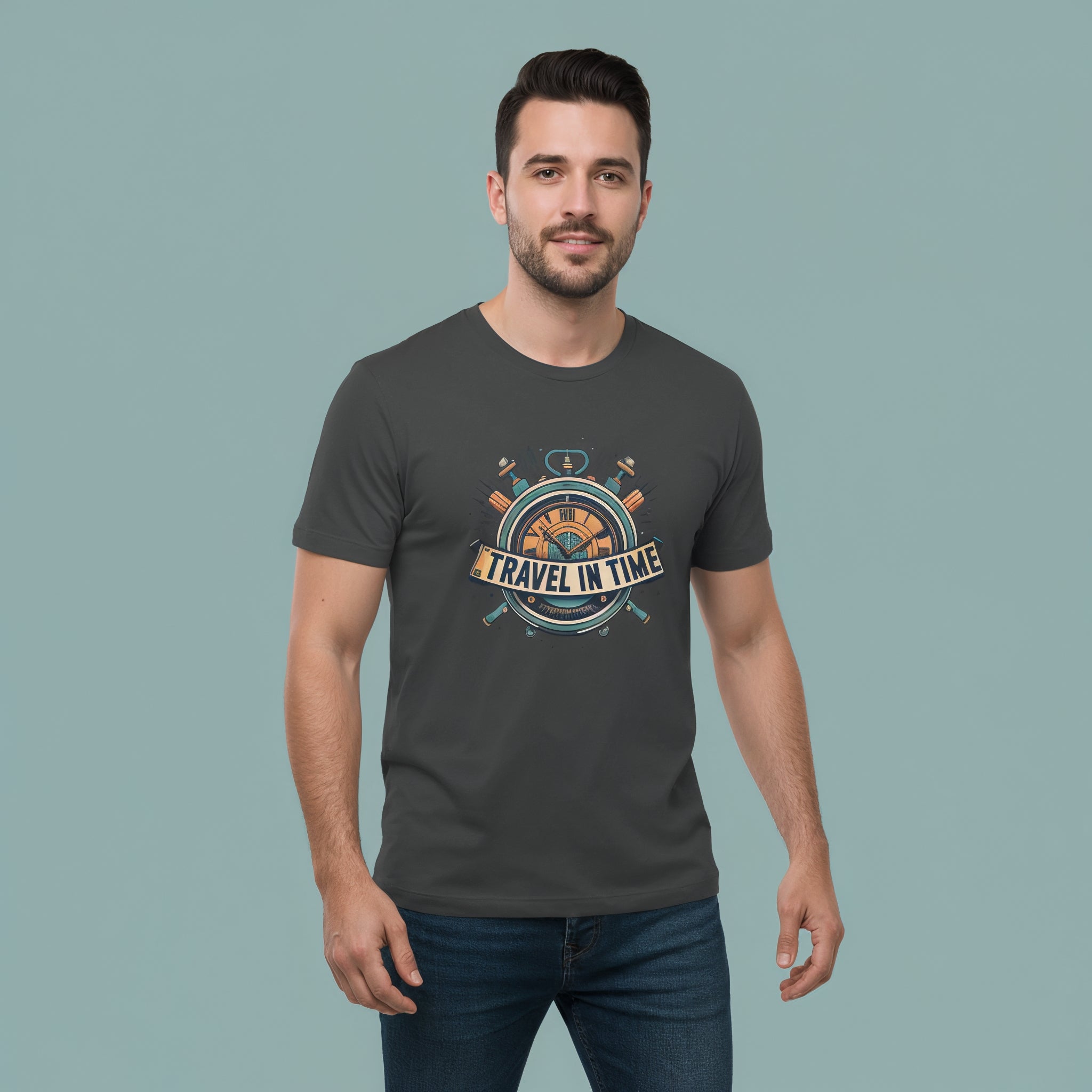 Men’s Regular T-Shirt – Time Drifter