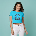 Women's Crop Top – Game Signal
