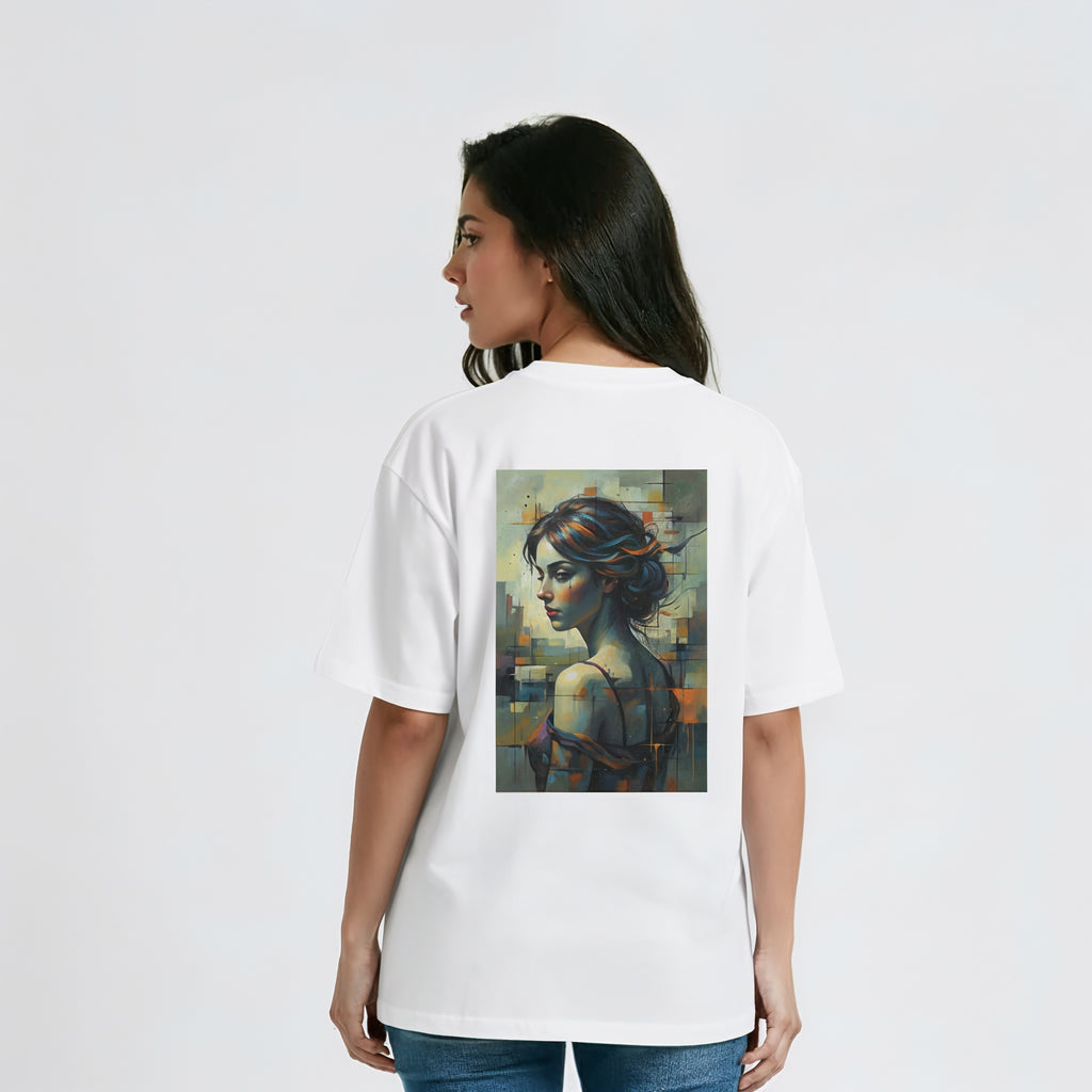 Women’s Oversized T-Shirt – Mosaic Muse