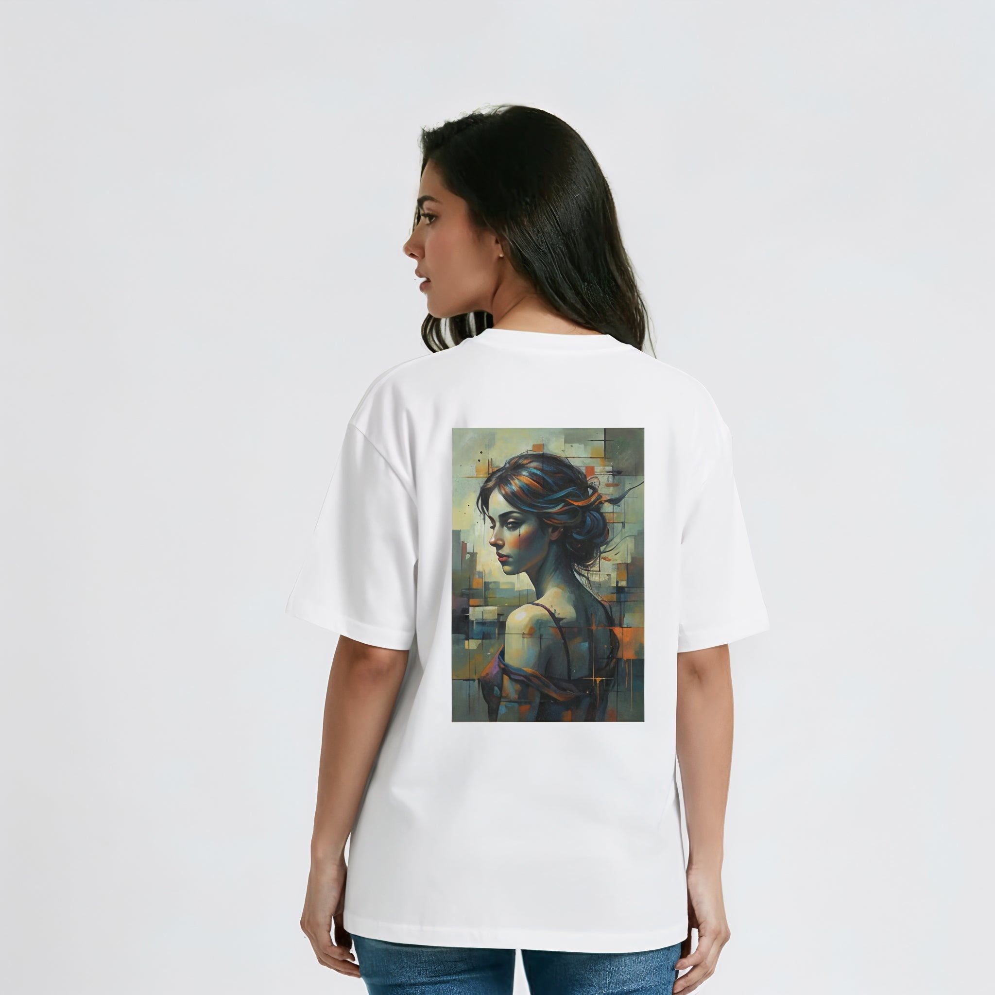 Women’s Oversized T-Shirt – Mosaic Muse
