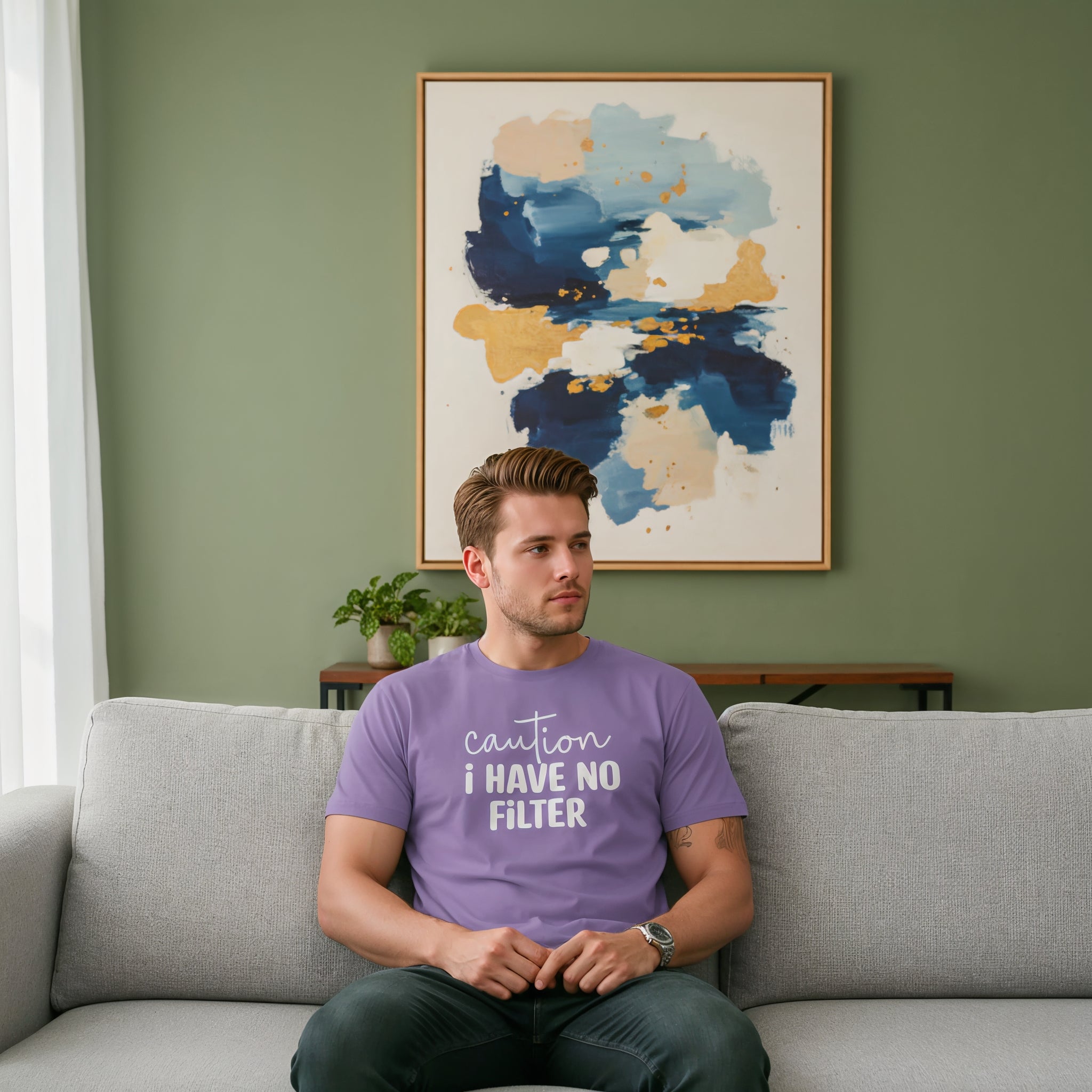 Men’s Regular T-Shirt – Unfiltered Mode