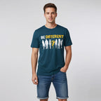 Men's T-Shirt BE DIFFERENT Graphic Design Print