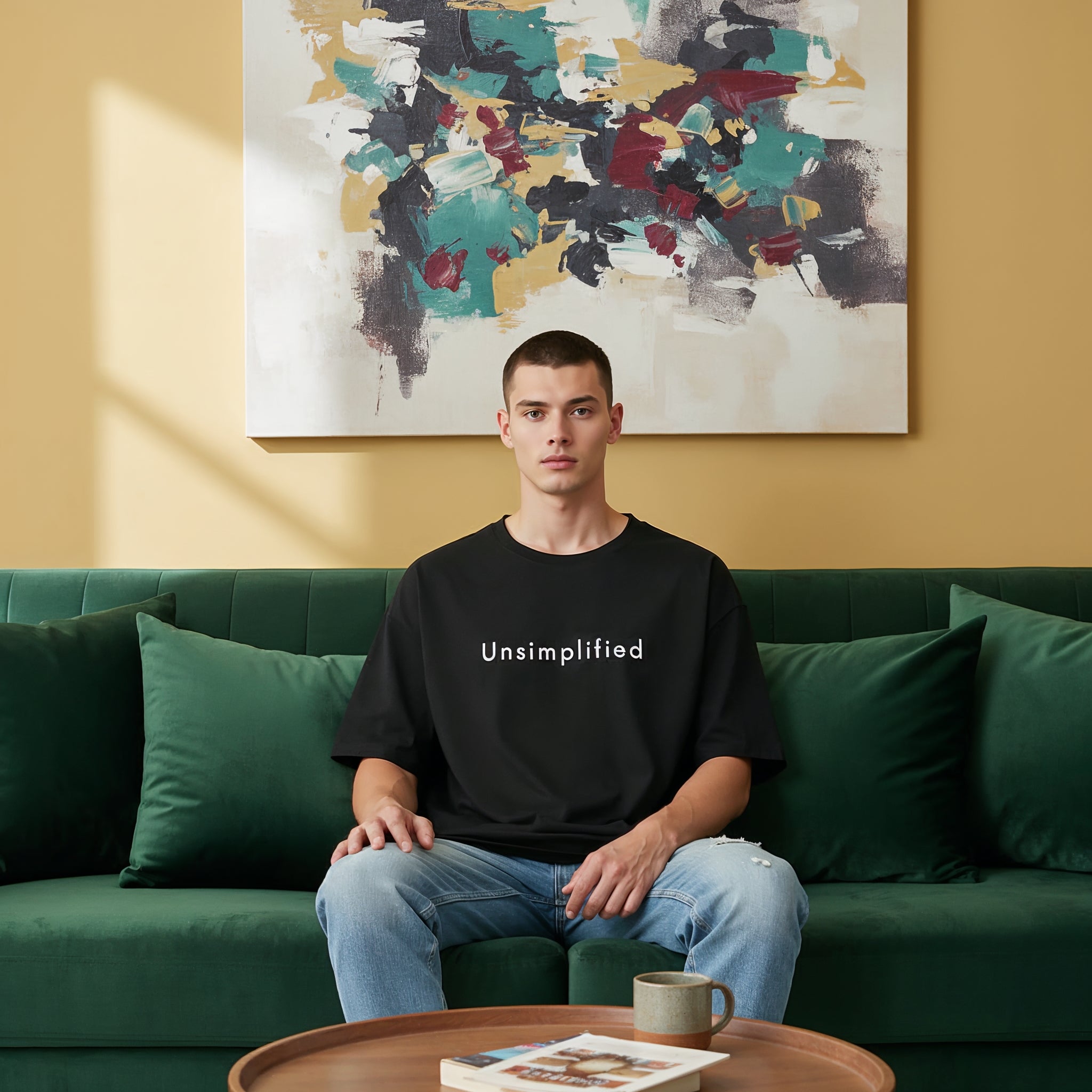 Men’s Oversized T-Shirt – Mindform