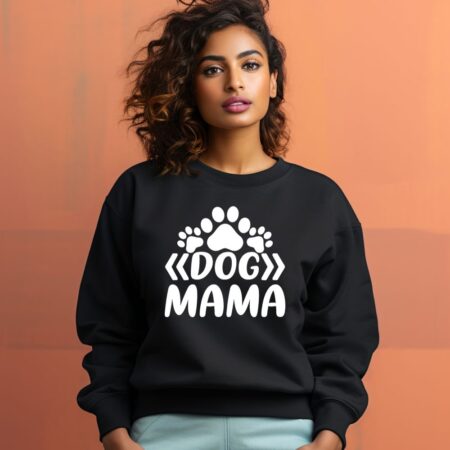 Women's Dog Mama Graphics Printed Sweatshirts