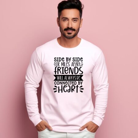Men's Friendship Quote Printed Sweatshirts