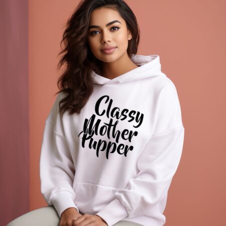 Women's Classy Mother Pupper Graphics Printed Hoodies