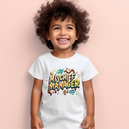 Toddler's Mischief Manager Graphics Printed T-Shirt