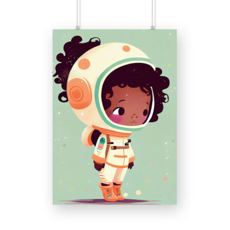 Baby Astronaut Graphics Printed Posters from Creativeya