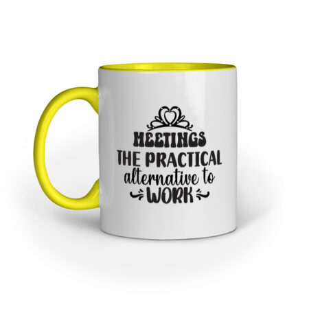 The Alternative Work Quote Printed Mugs from Creativeya