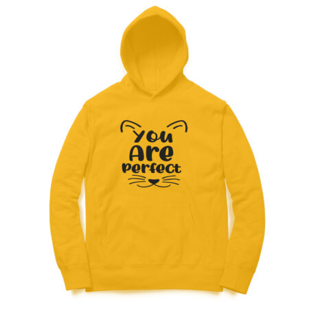 Men's You Are Perfect Graphics Printed Hoodies