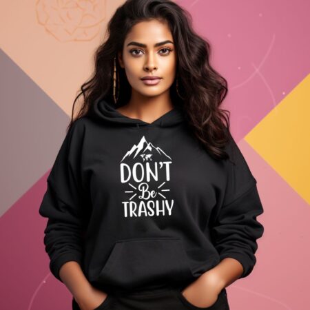 Women's Help More Bees Plant More Trees Clean The Seas Graphics Printed Hoodies