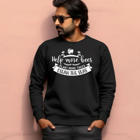 Men's Don't Be Trashy Graphics Printed Sweatshirts