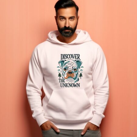 Men's Discover The Unknown Graphics Printed Hoodies