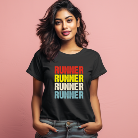 Women's Running Running Graphics Printed T-Shirt