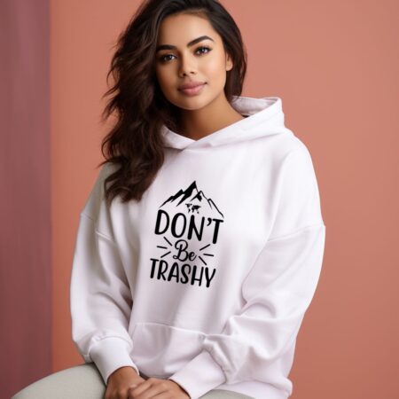 Women's Help More Bees Plant More Trees Clean The Seas Graphics Printed Hoodies