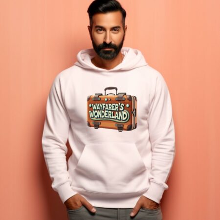 Men's Wayfarer's Wonderland Graphics Printed Hoodies