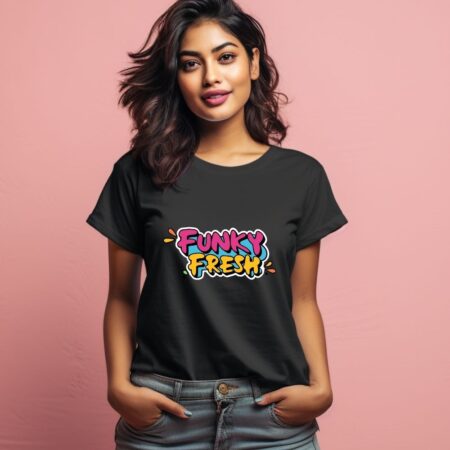 Women's Funky Fresh Graphics Printed T-Shirt