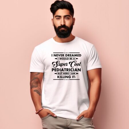 Men's Pediatrician Design Printed T-Shirt