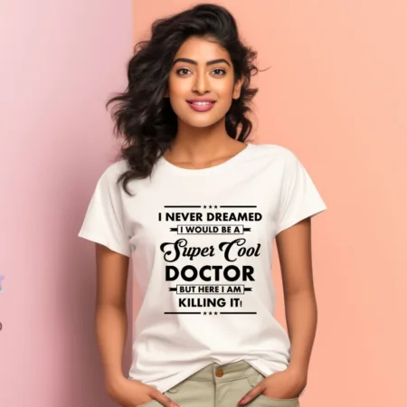 Women's Doctor Graphics Printed T-Shirt